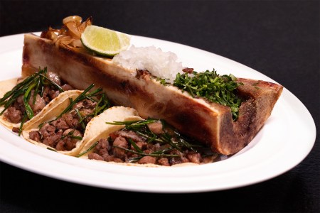 Entree from The Mexican. The Dallas eatery, with a tequila sommelier and cigar bar, is one of the best restaurants to open in Texas in March 2022.