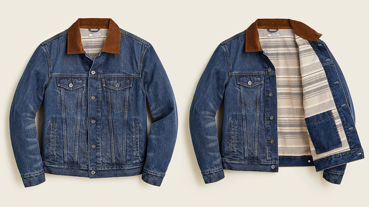 J.Crew's Blanket-Lined Denim Jacket Is on Sale for 34% Off - InsideHook