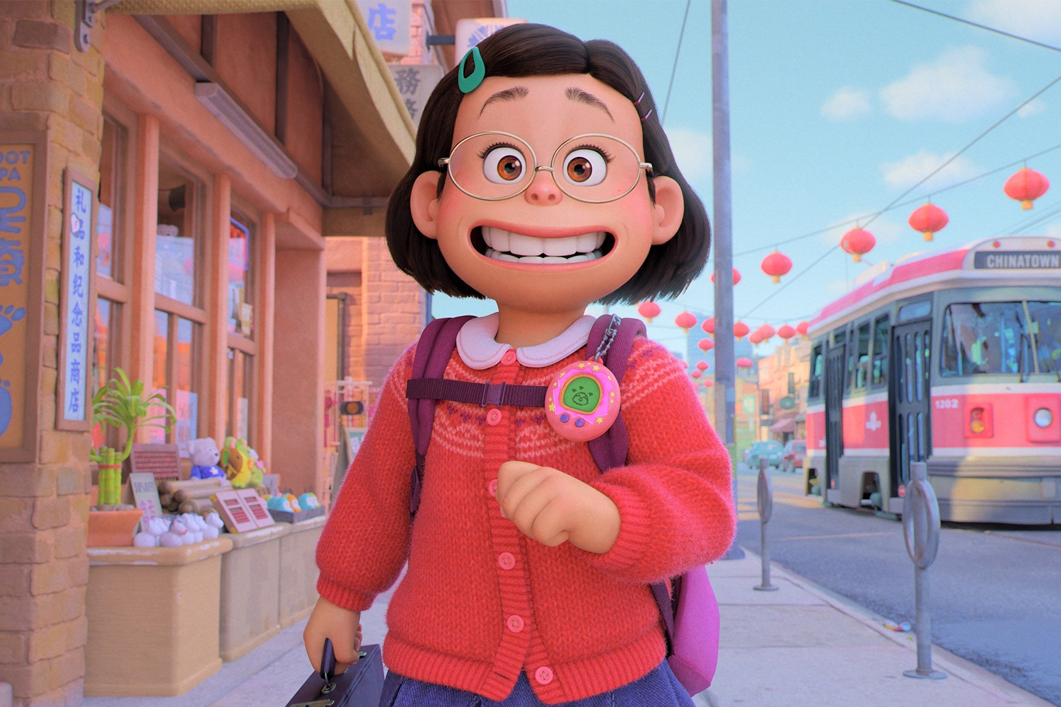 Meilin (voiced by Rosalie Chiang) in Pixar's "Turning Red." A review of the movie from CinemaBlend has been removed from the entertainment website after it was called racist and sexist.