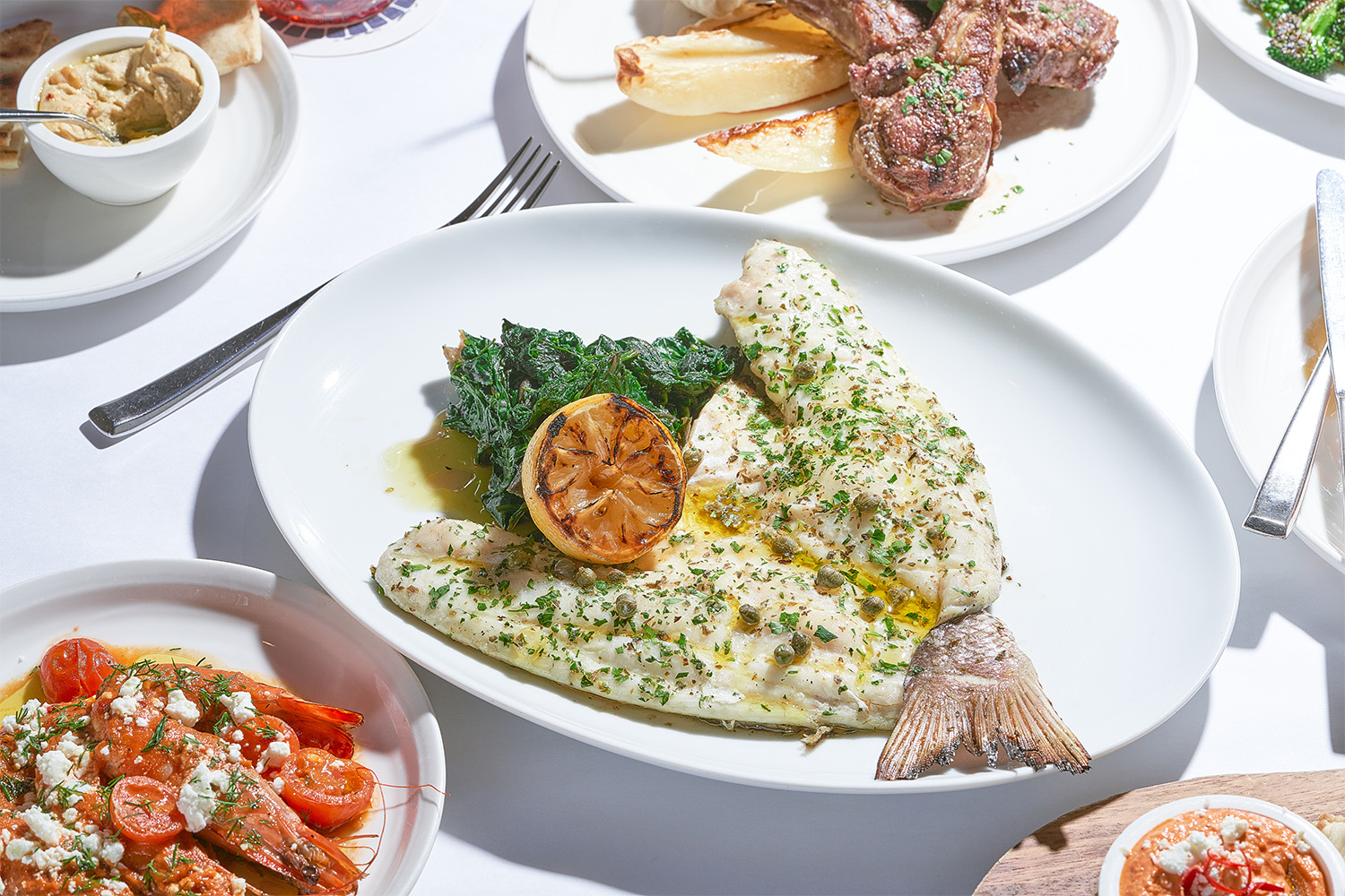 Estiatorio Ornos' Sea Bass