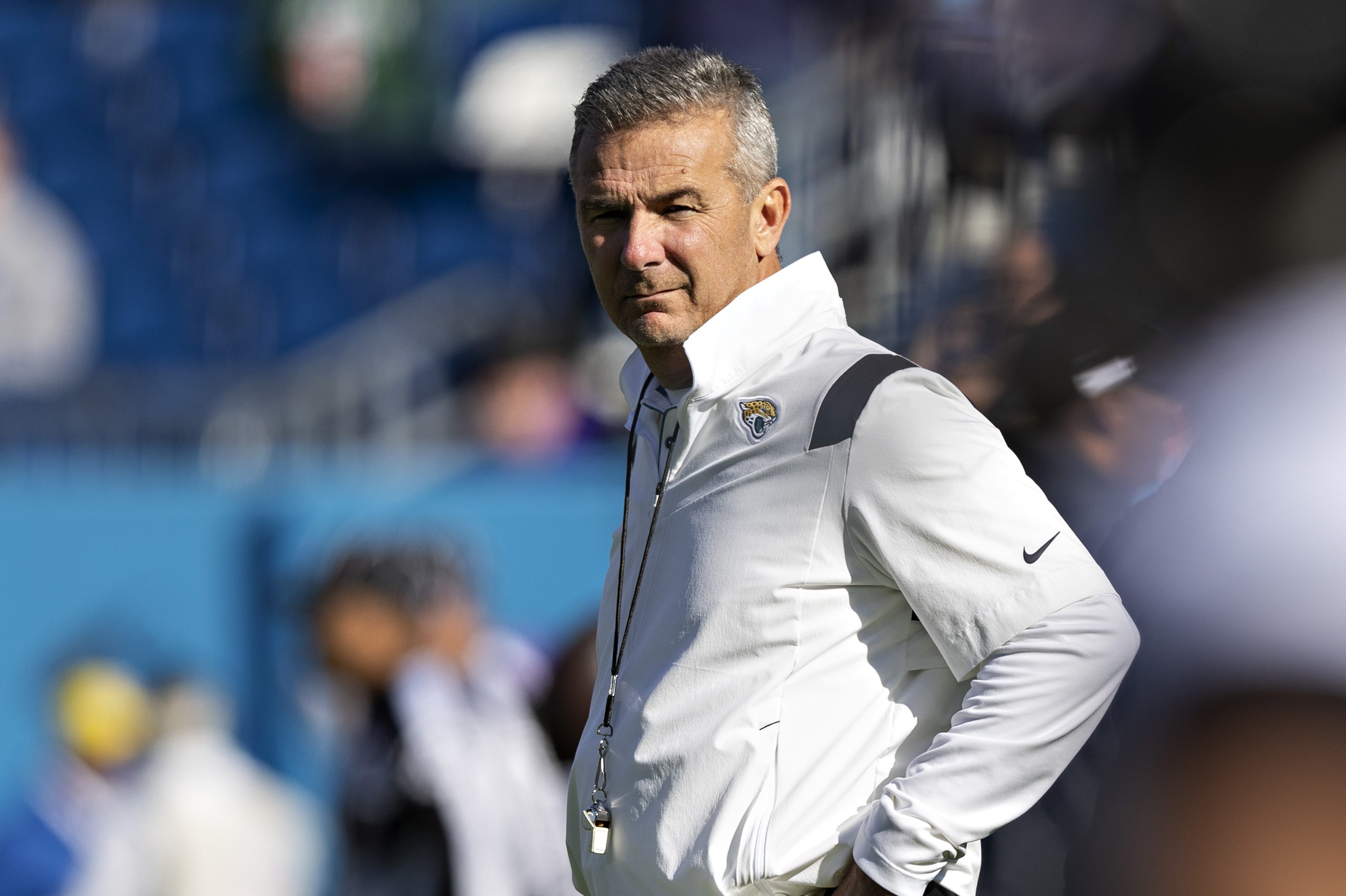 Urban Meyer during his time with the Jacksonville Jaguars. A new feature from The Athletic in March 2022 revealed more details about the toxic environment fostered by Meyer.