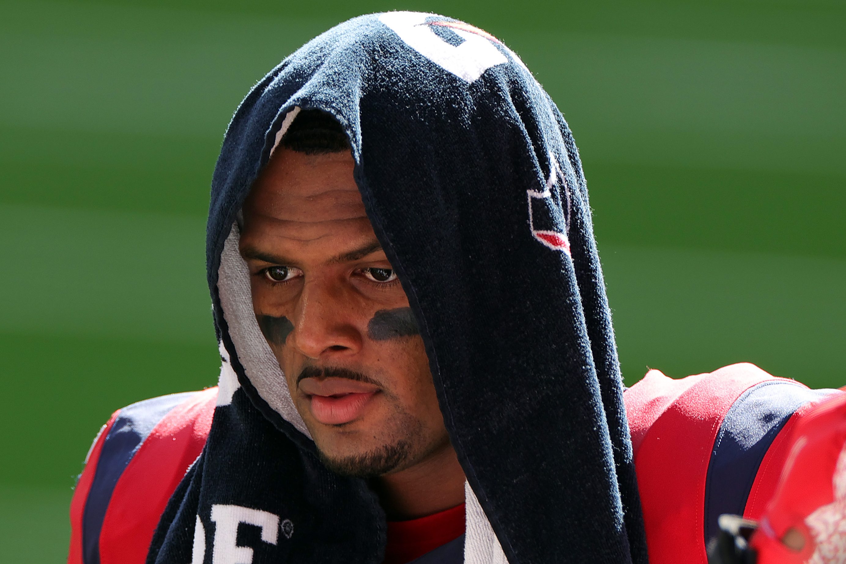 Deshaun Watson at NRG Stadium in December 2020 in Houston. After Watson was traded by the Texans to the Cleveland Browns, the Cleveland Rape Crisis Center reported a surge in donations.