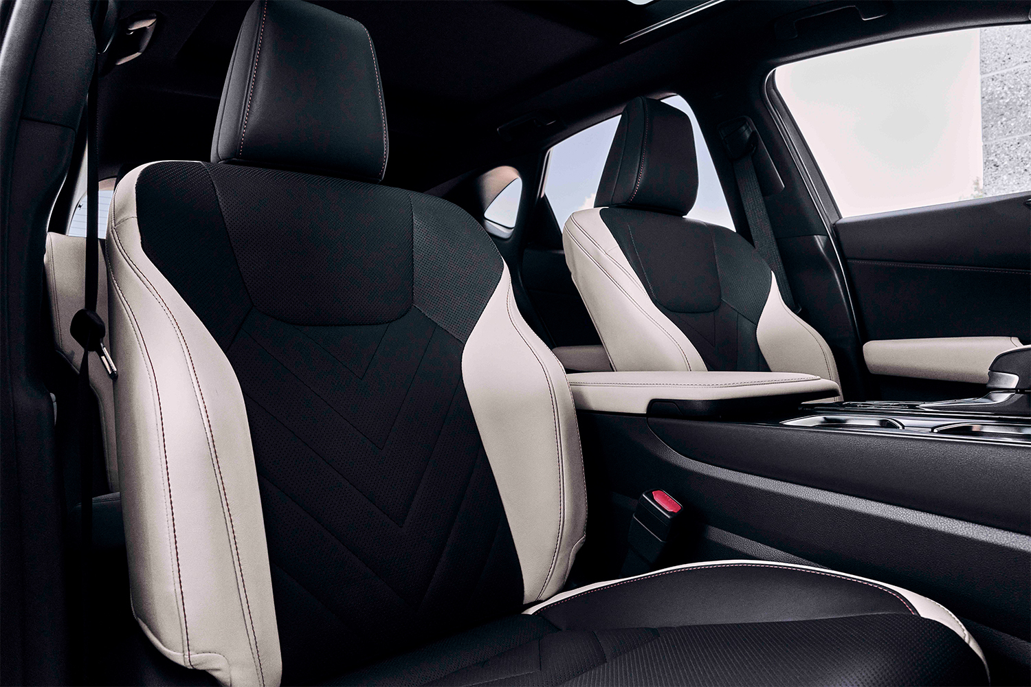 Seats in the 2022 Lexus NX 350h Hybrid SUV