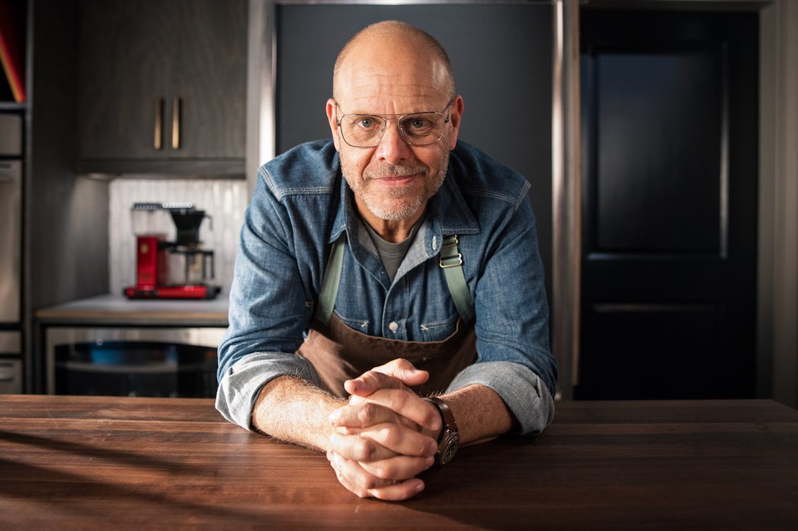 Alton Brown is touring in support of his new book "Good Eats: The Final Years."