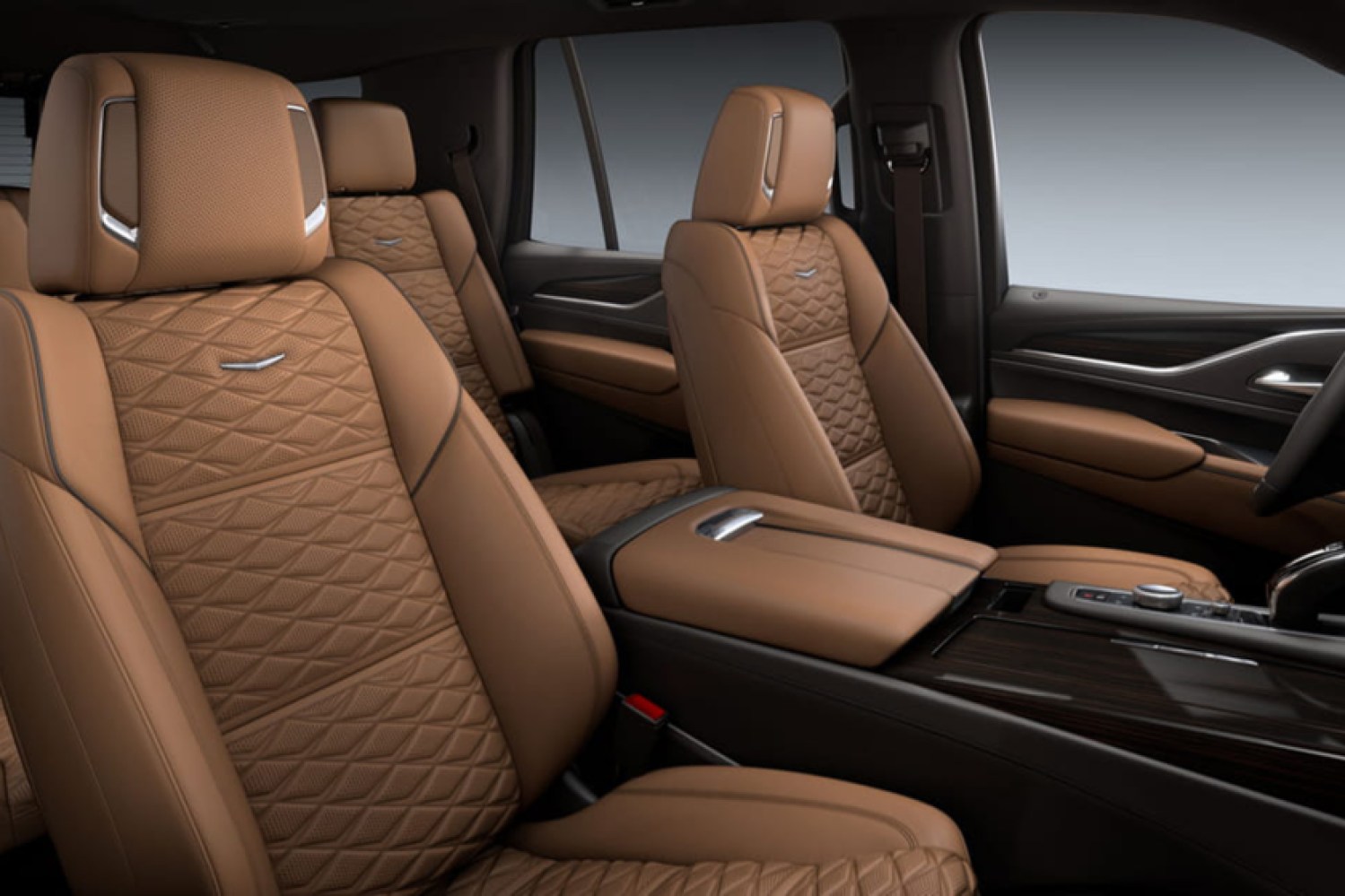 The lavish and comfortable interior of the 2021 Cadillac Escalade