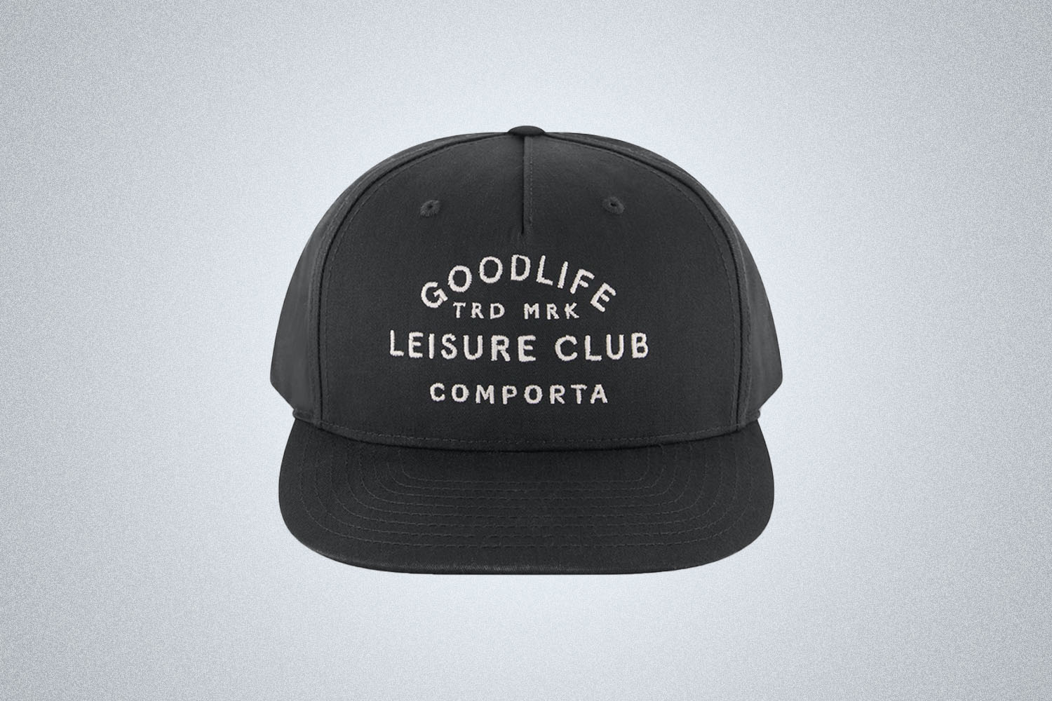 a black hat with Goodlife Branding