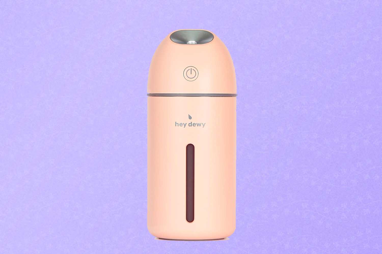 Portable air purifier, a perfect Mother's Day gift for 2022, on a purple background.