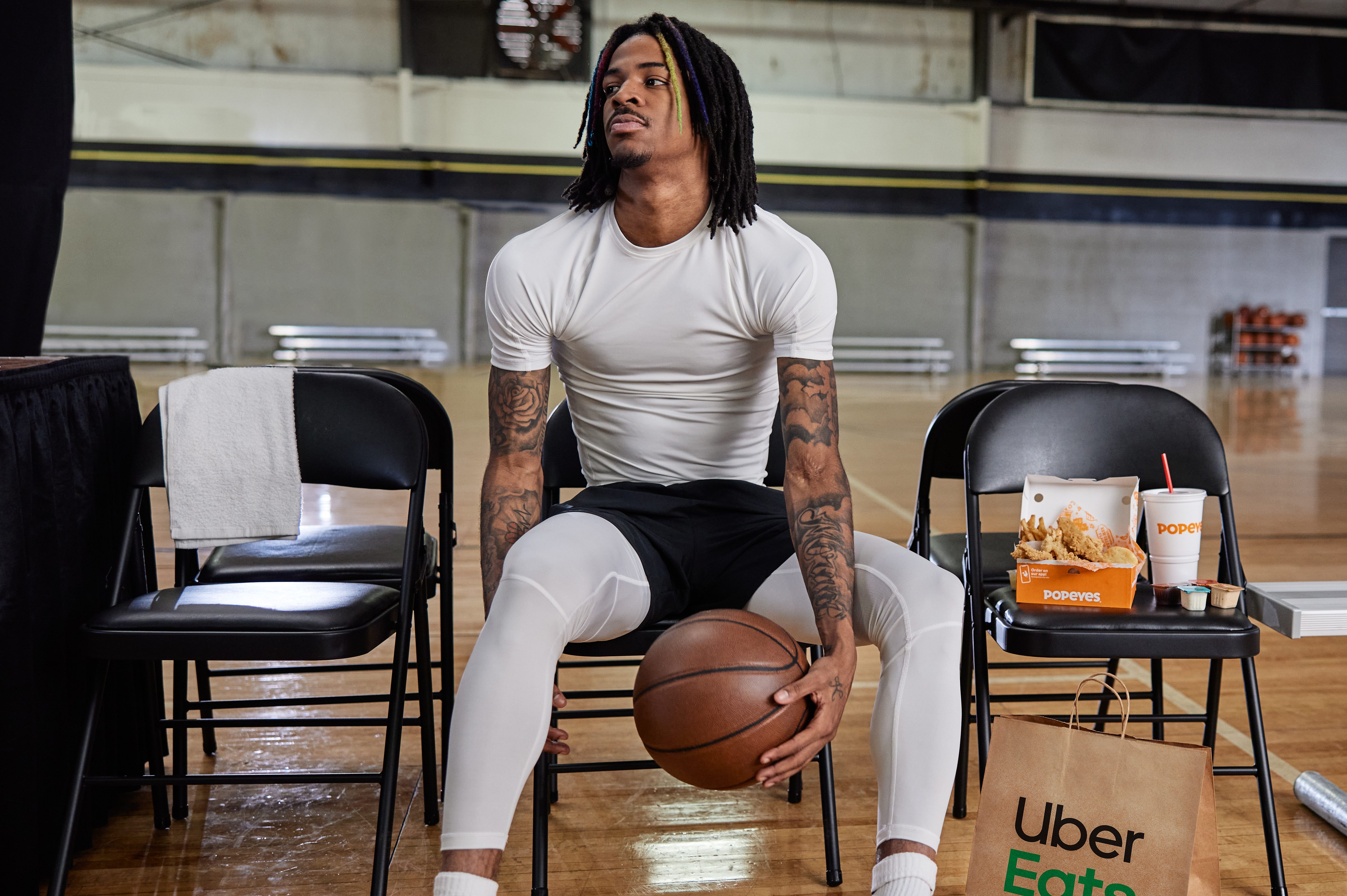An expert on dunking, Ja Morant was a natural to promote the Most Dunkable Meal.