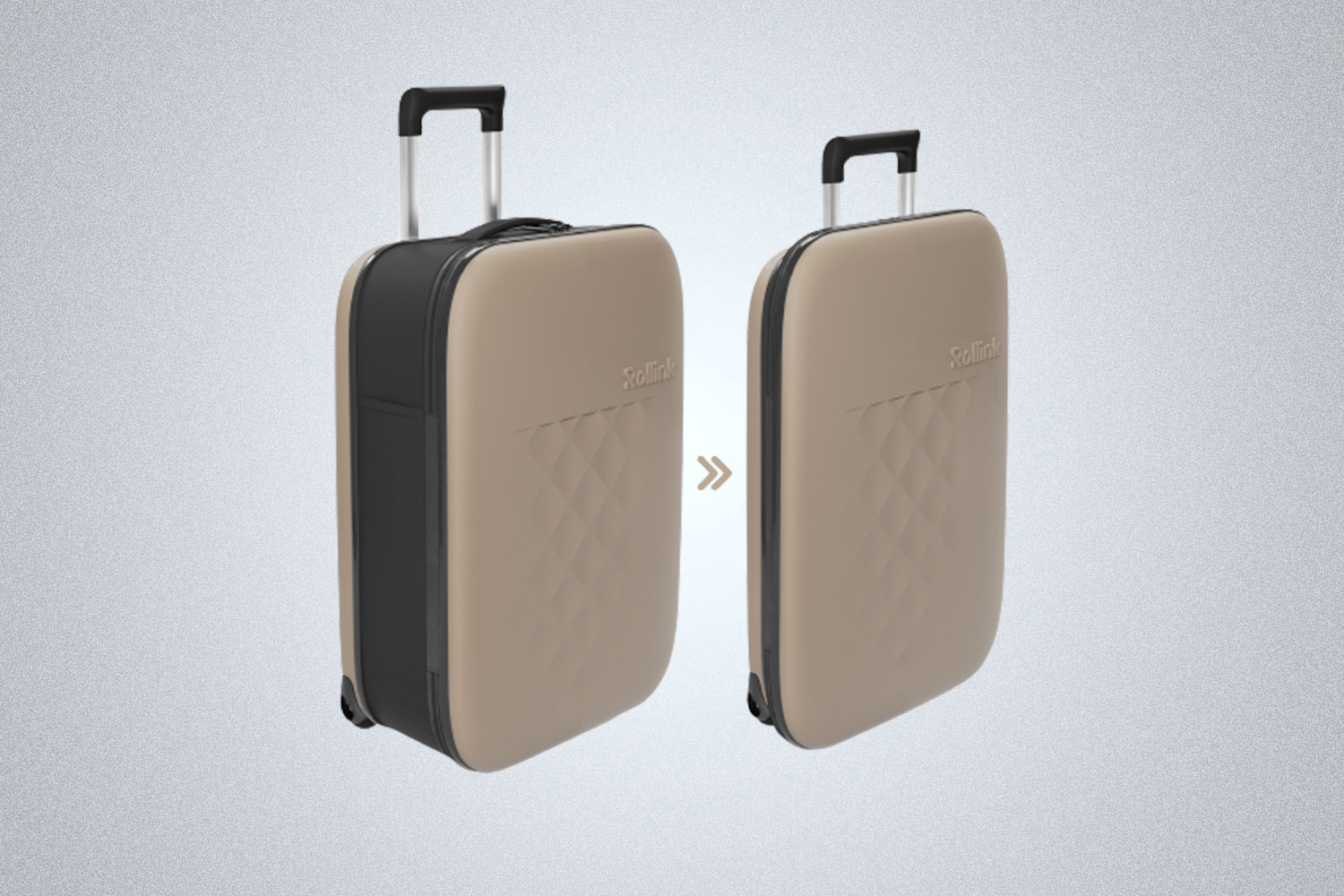a collapsible luggage piece
