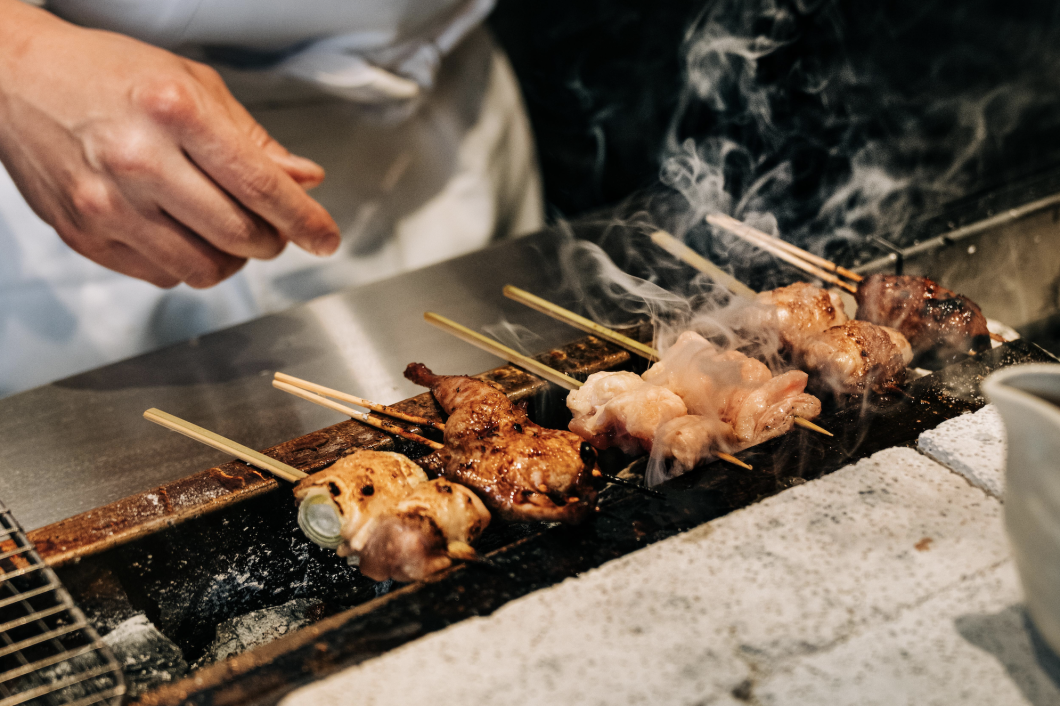 Chef Atsushi "ATS" Kono uses nearly every chicken part for his yakitori