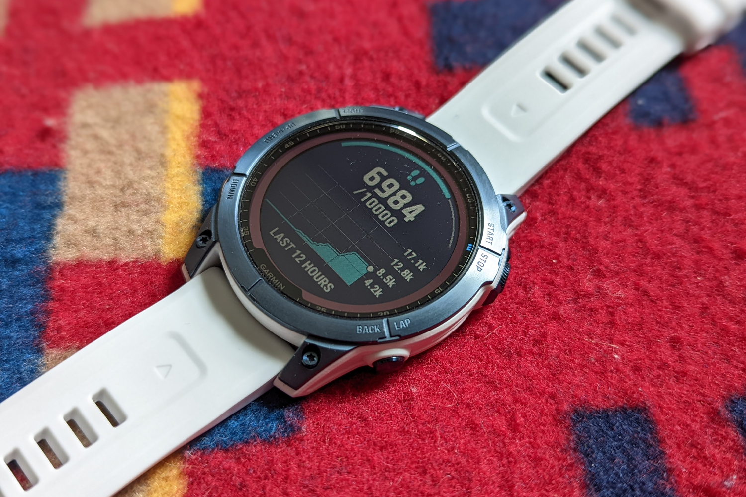 The Fenix 7 Sapphire Solar tracks steps, heart rate, productivity and so much more