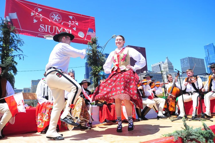 Dancers from the Polish Constitution Day Parade, 2017