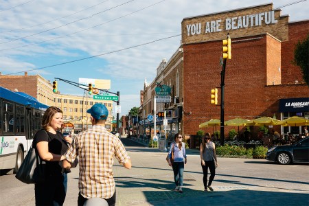 Fountain Square is a mix of vintage and contemporary. With throwback antique stores and duckpin bowling visitors can experience the past. Meanwhile, new restaurants and music venues draw new crowds to this thriving neighborhood on the Southeast edge of the city.