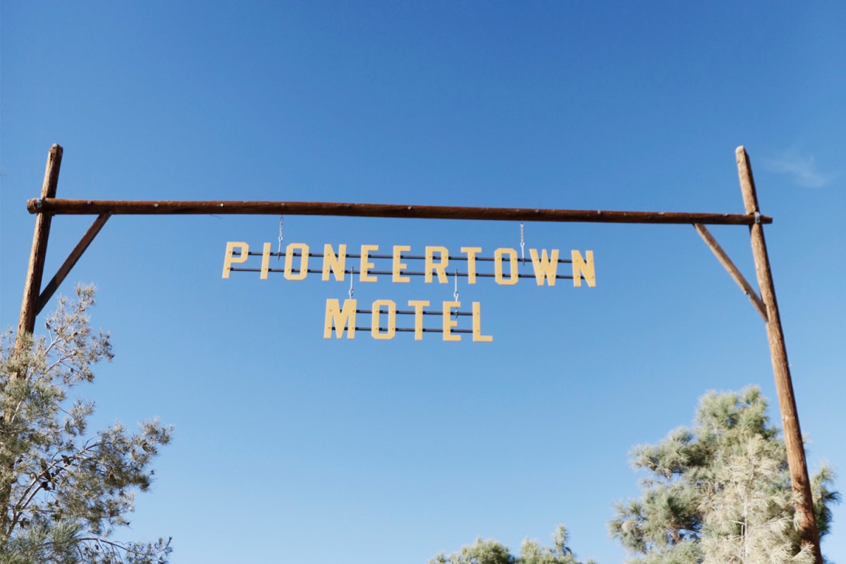 Pioneertown Motel Entrance