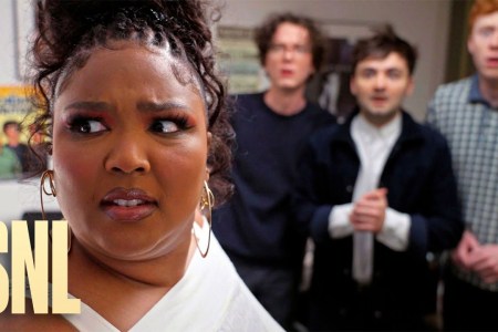 Lizzo on "SNL"