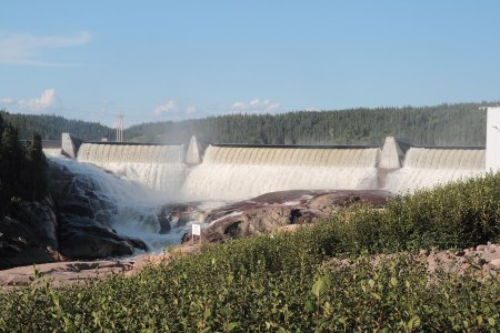 Magpie River dam