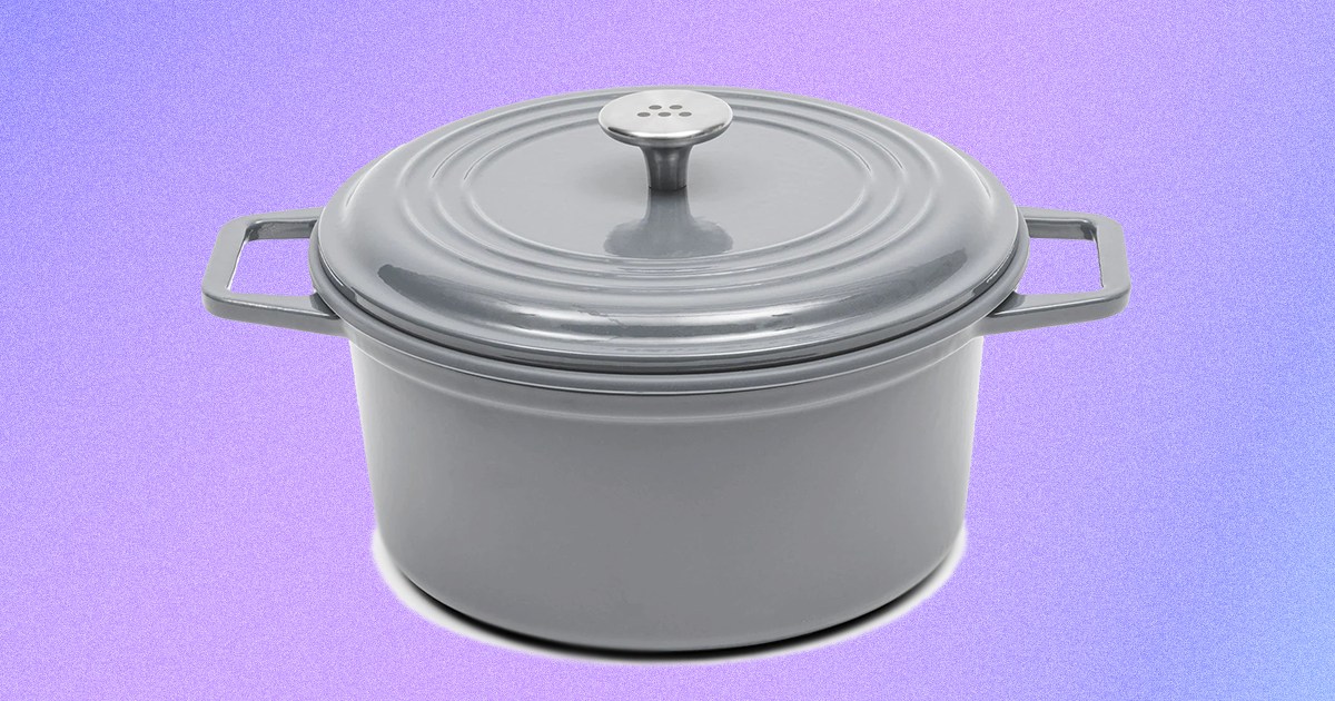 The Misen Dutch Oven, which is on sale during the Supply Chain Sale