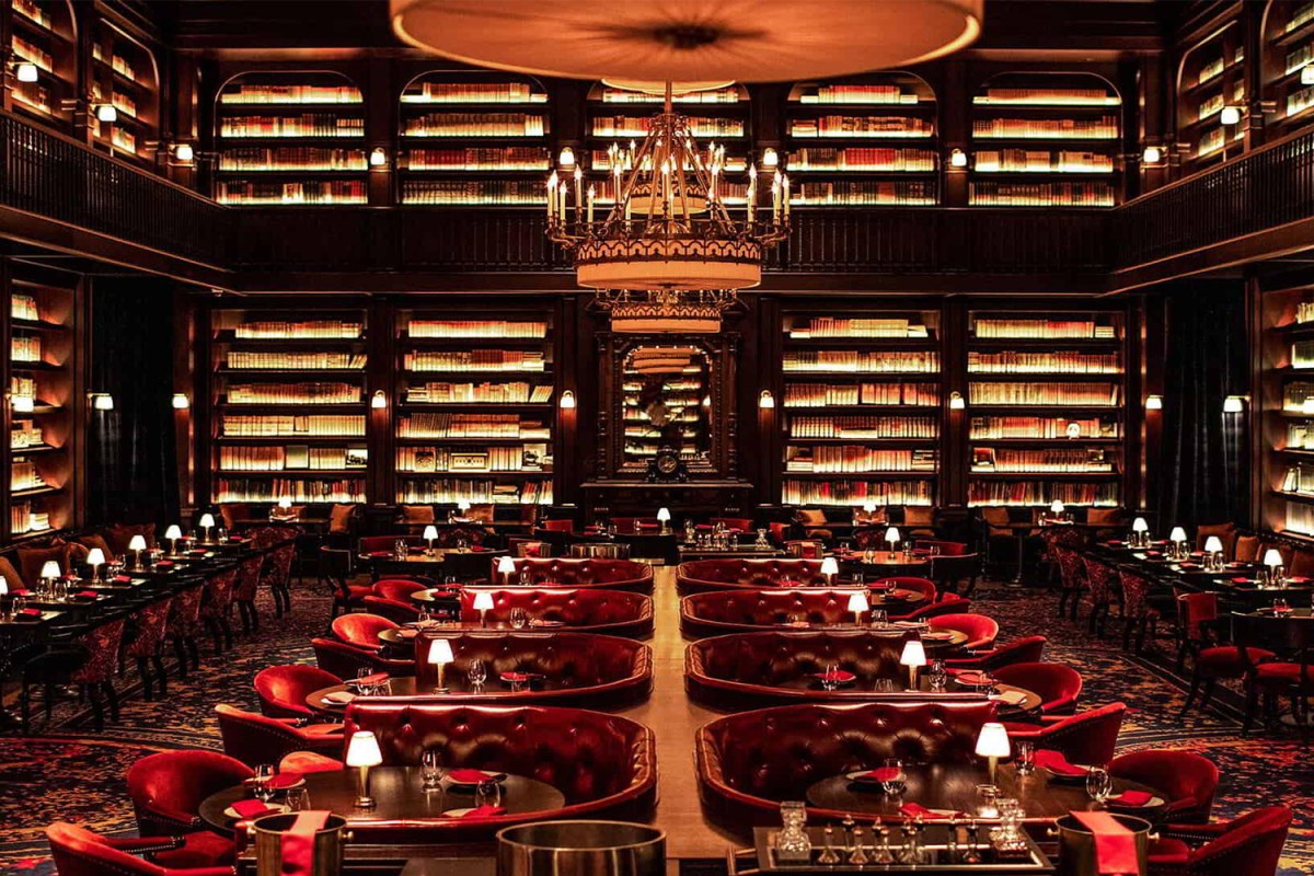 The NoMad Library, a restaurant in Las Vegas at the NoMad Hotel which is park of Park MGM.