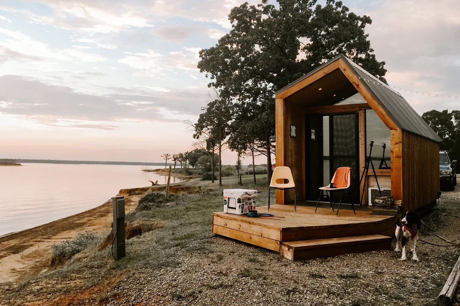 A tiny home at  Paradise on Lake Texoma