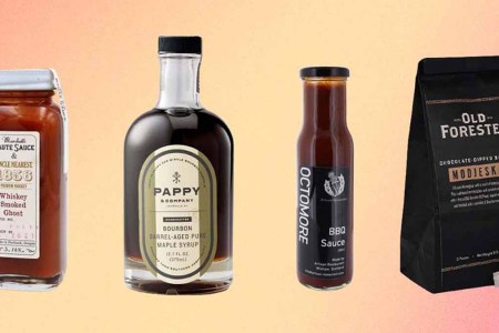 Four whisky-based food items