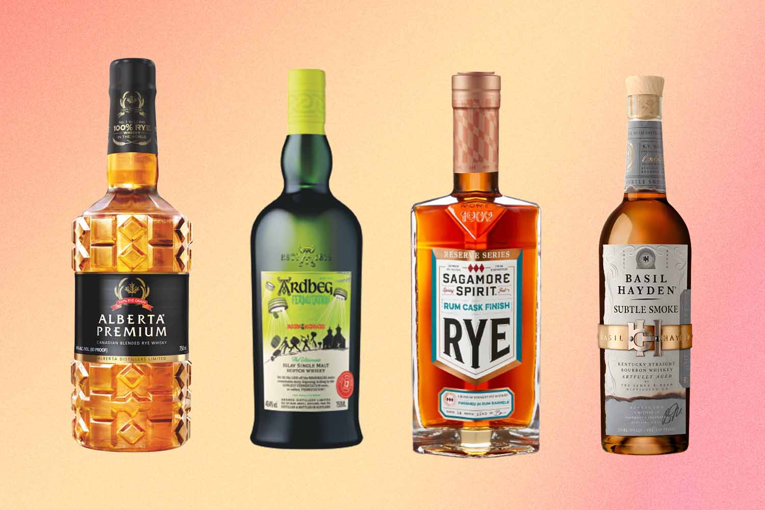 four bottles of whisky released on or near April 2022