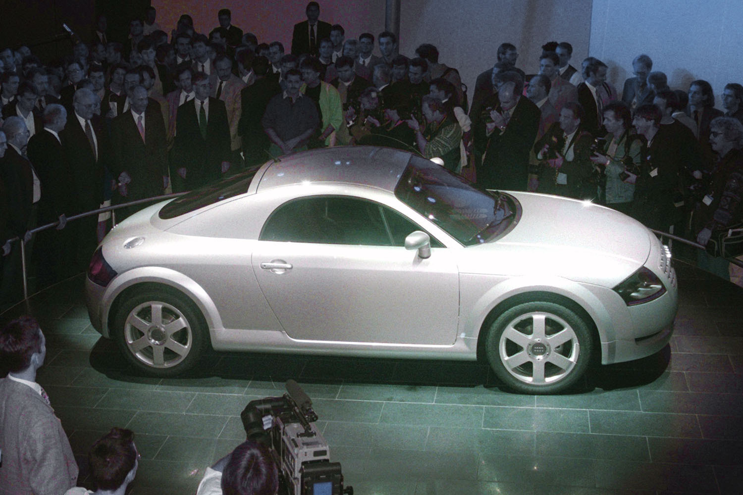 The concept version of the Audi TT at the Frankfurt Motor Show in 1995. Is the first-generation Audi TT a modern classic or maintenance nightmare?