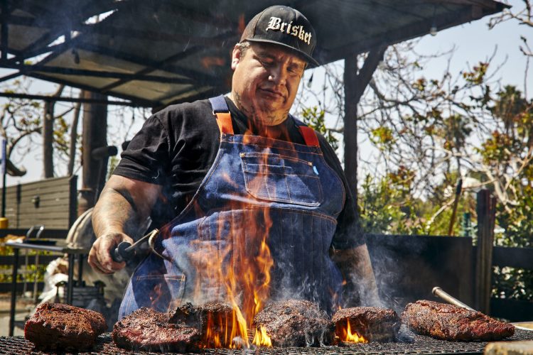 Pitmaster Daniel Castillo’s owns the first restaurant in California with a legal offset barrel smoker.