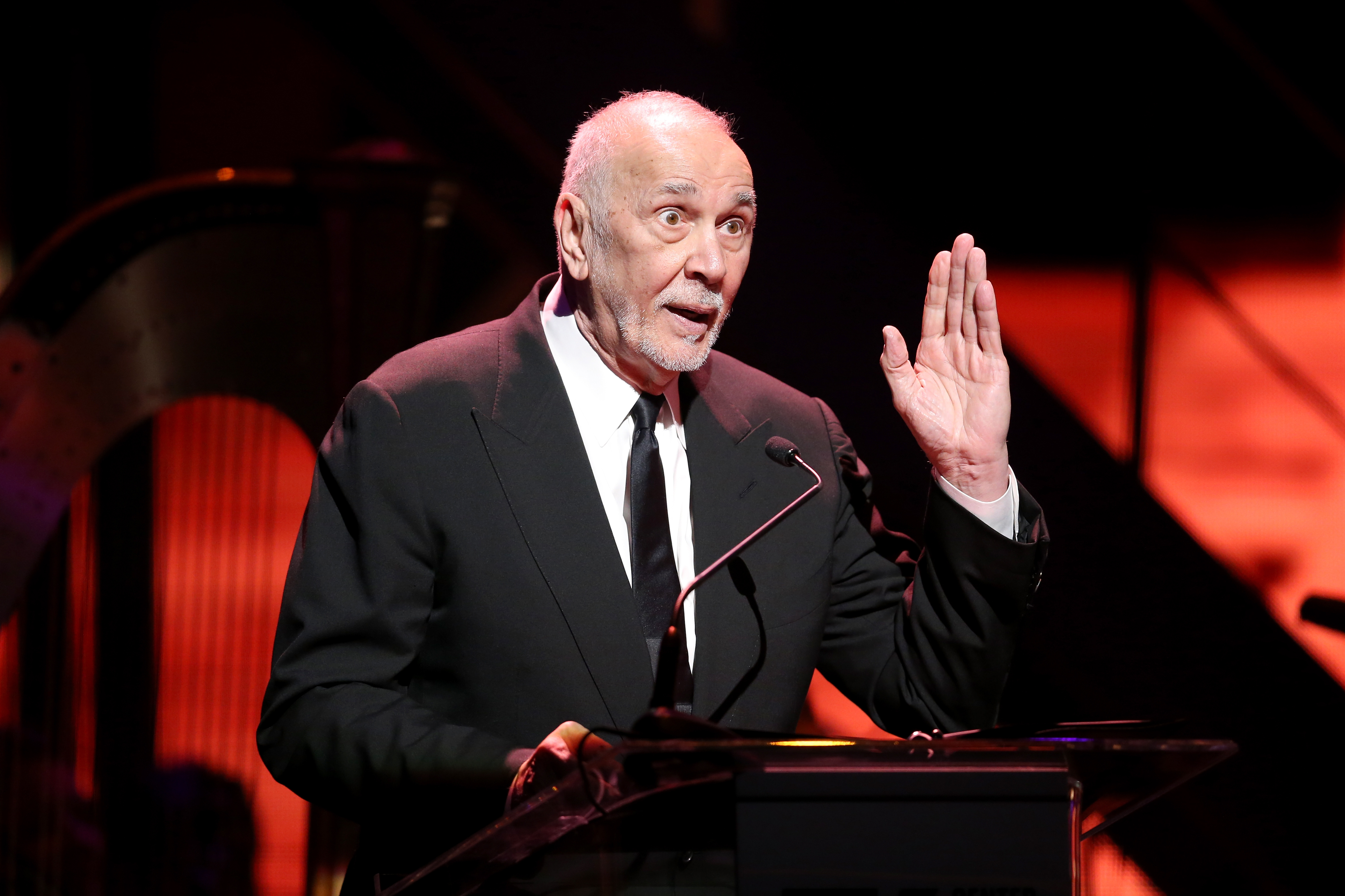 Frank Langella onstage at the Center Theatre Group 50th Anniversary Celebration at Ahmanson Theatre on May 20, 2017 in Los Angeles.
