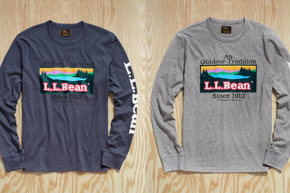 L.L. Bean x Todd Snyder Long Sleeve Graphic T-Shirt