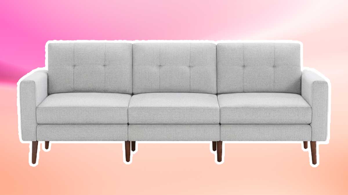Burrow's Block Nomad Sofa, now on sale for Memorial Day.