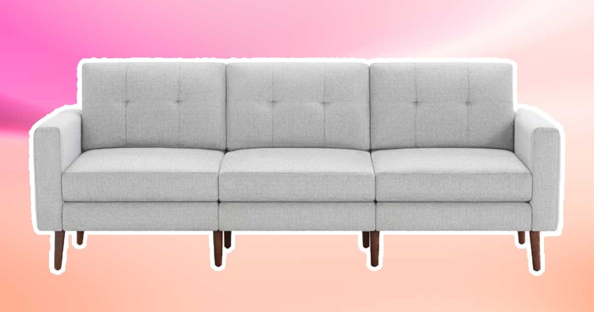 Burrow's Block Nomad Sofa, now on sale for Memorial Day.
