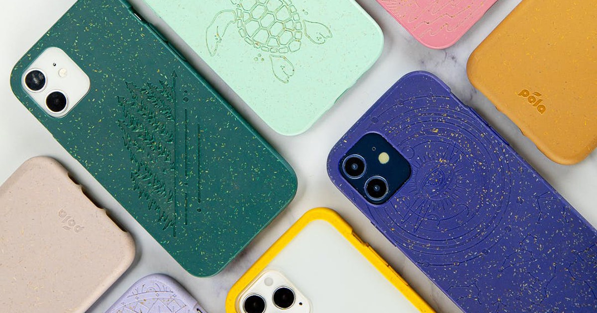 This is the best recycled phone case in 2022 courtesy of Pela phone cases