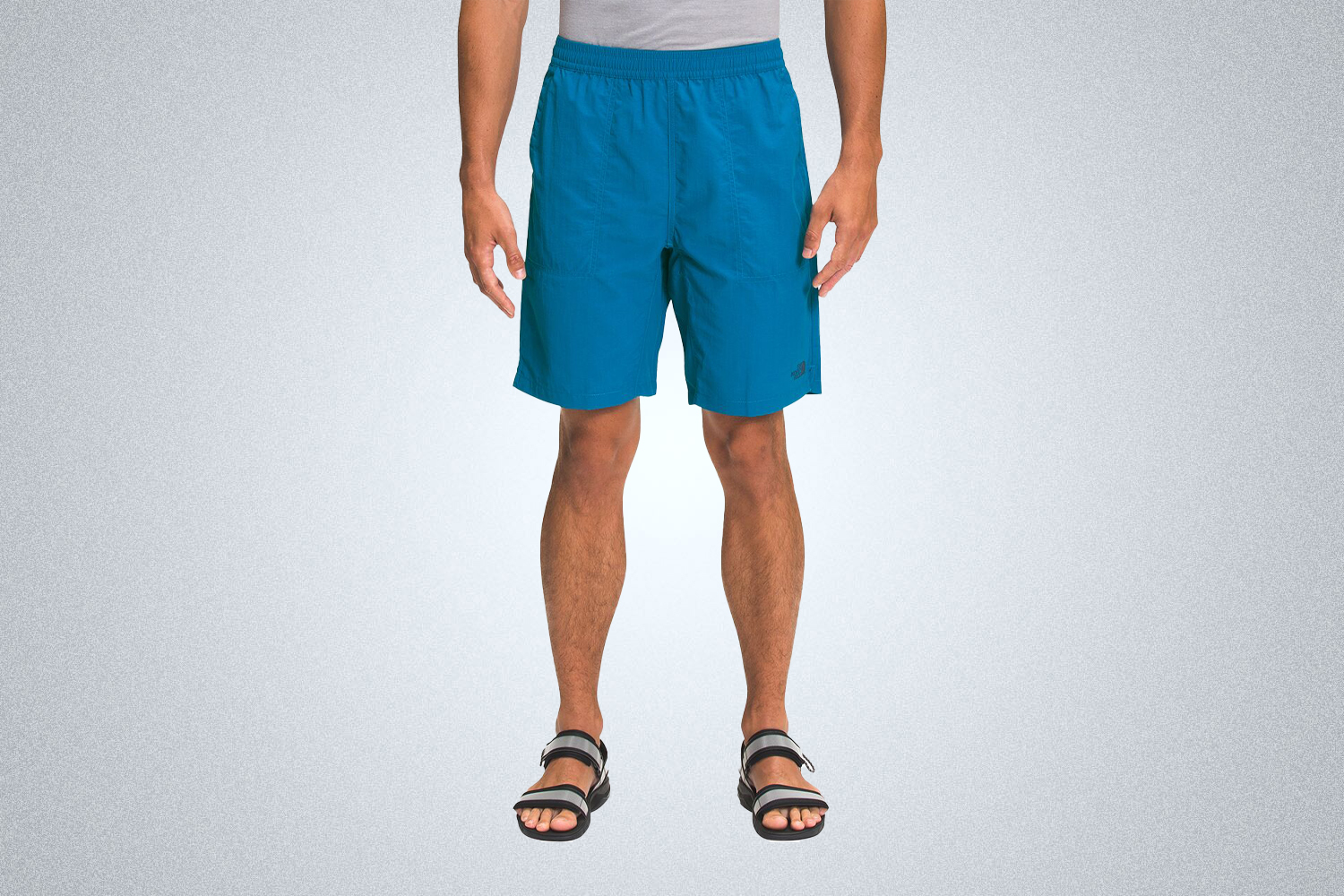 The North Face Pull-On Adventure Short in light blue