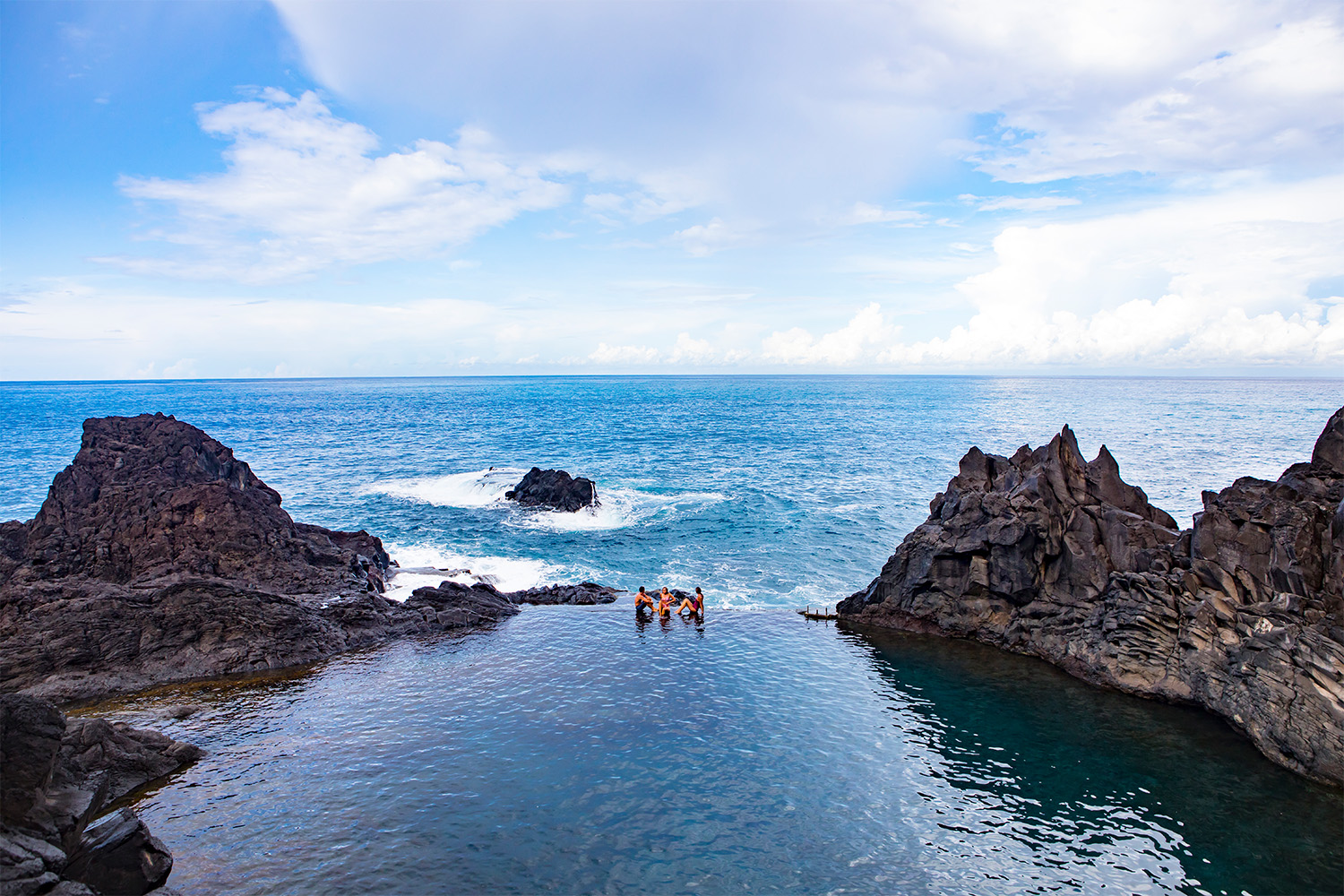 Swimming in Madeira