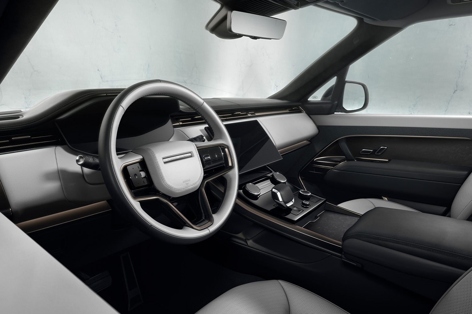 Interior of the 2023 Range Rover Sport