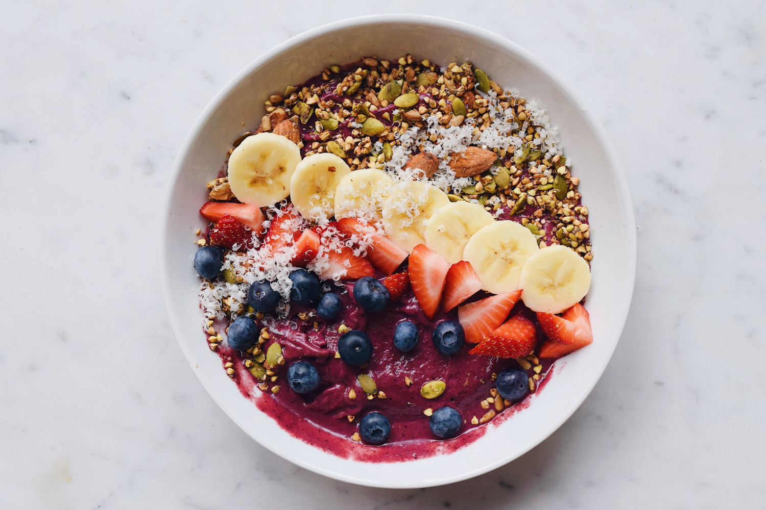Acai bowl from Make Out Miami and Plant Food + Wine