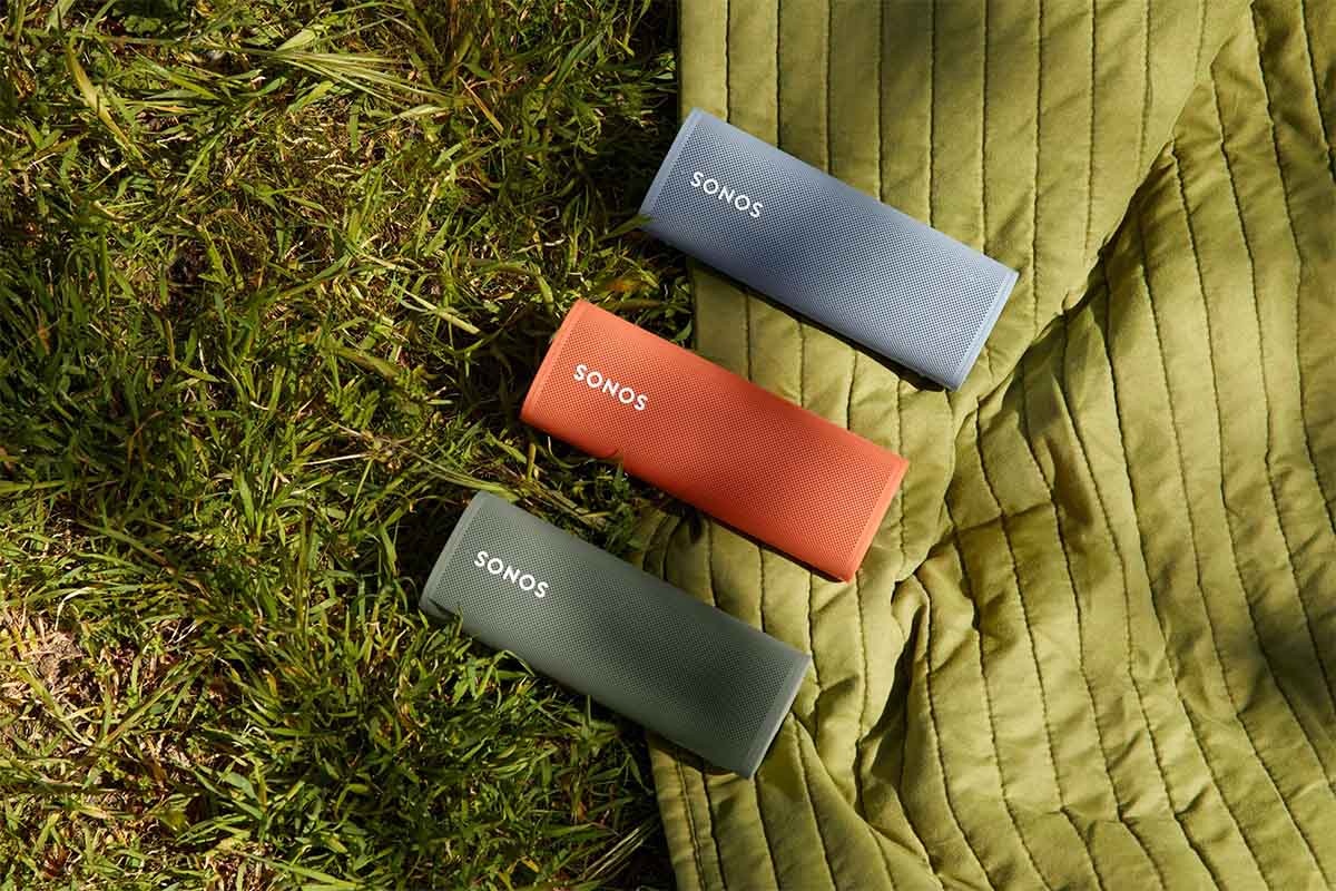 three new shades of Sonos Roam
