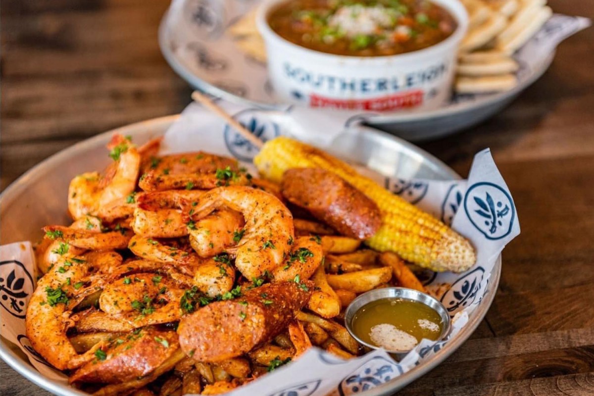 Southerleigh Haute South’s Galveston Shrimp Boil