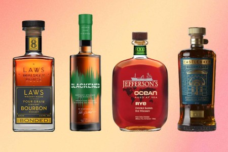 four bottles from our whiskey picks for May 2022