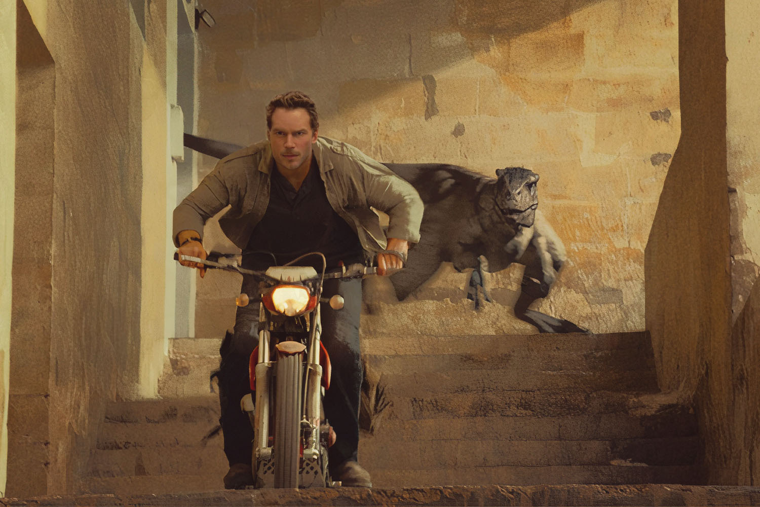 chris pratt workout jurassic park