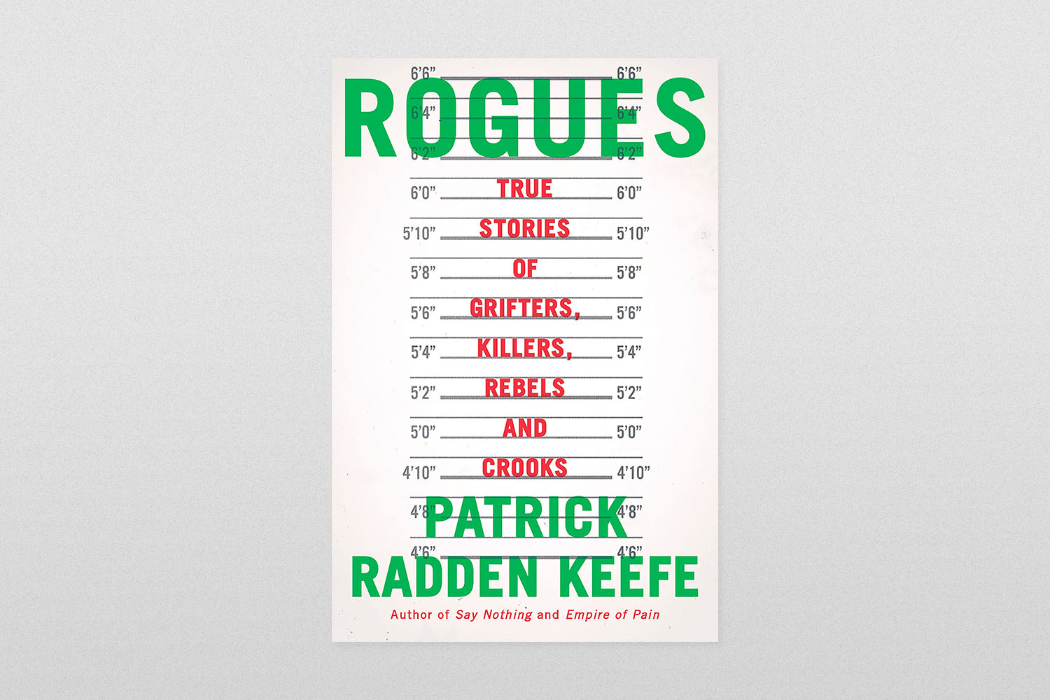 Rogues- True Stories of Grifters, Killers, Rebels and Crooks by Patrick Radden Keefe