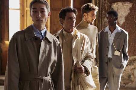 a model shot of men in a designer clothing from Mytheresa