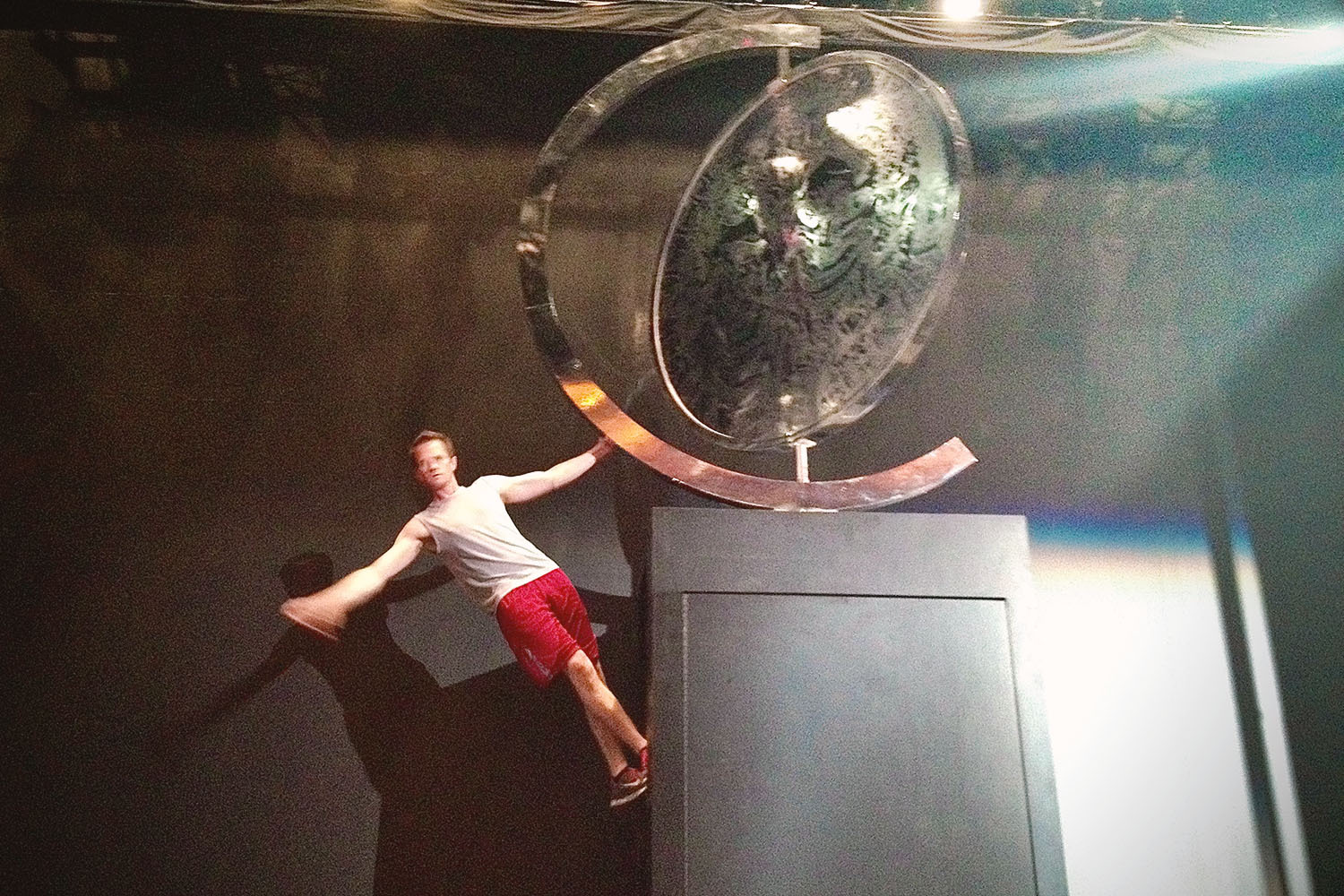 Rehearsing the 2013 Tony's Opening Number