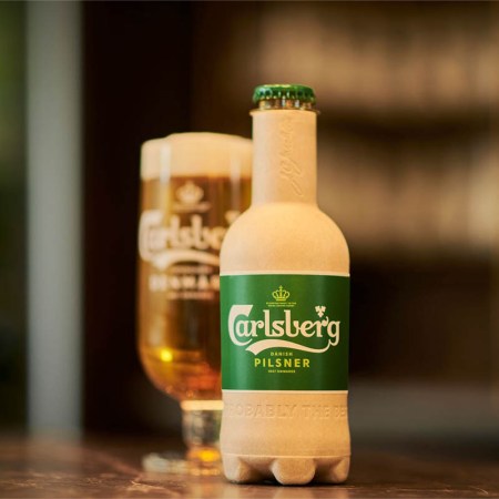 Fibre Bottle by Carlsberg, now being piloted in Europe