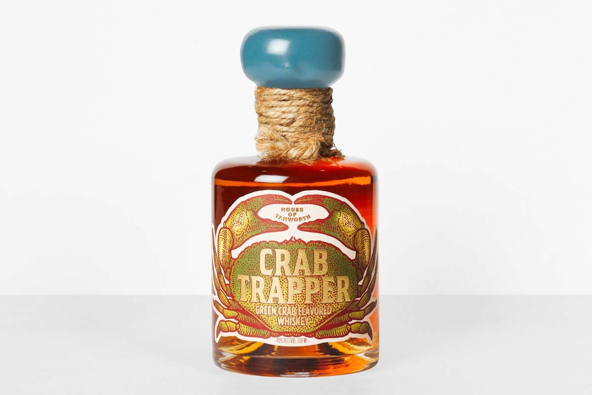 House of Tamworth Crab Trapper – Green Crab Flavored Whiskey