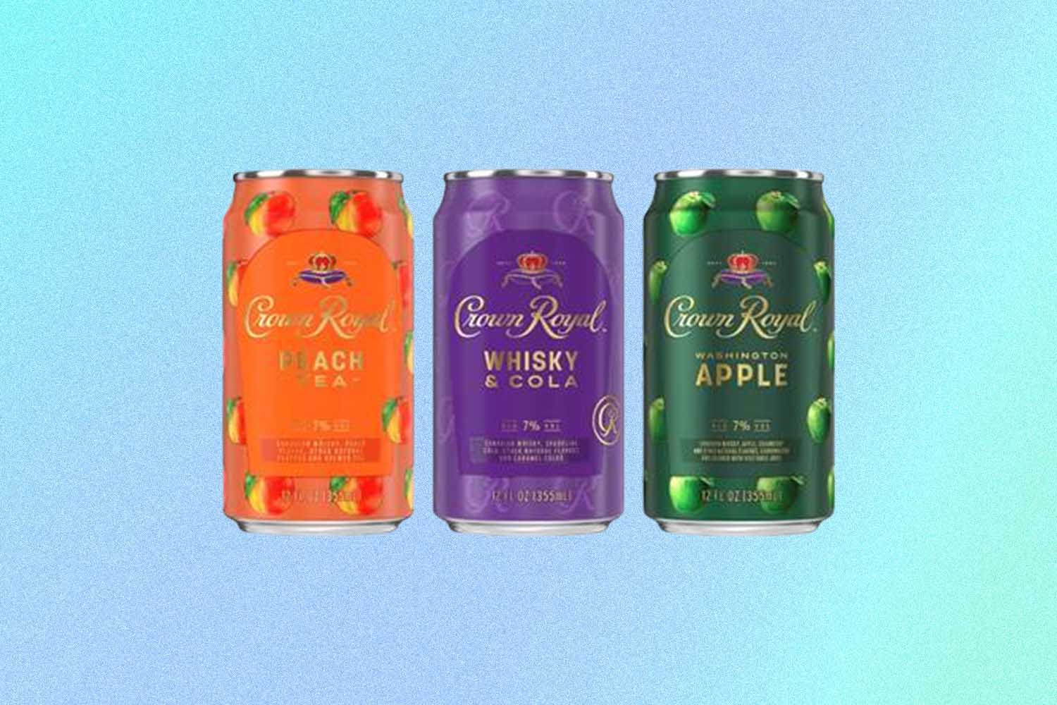 Crown Royal canned drinks