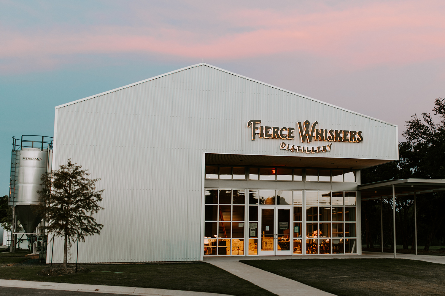 The Fierce Whiskers distillery and tasting room in Austin, Texas