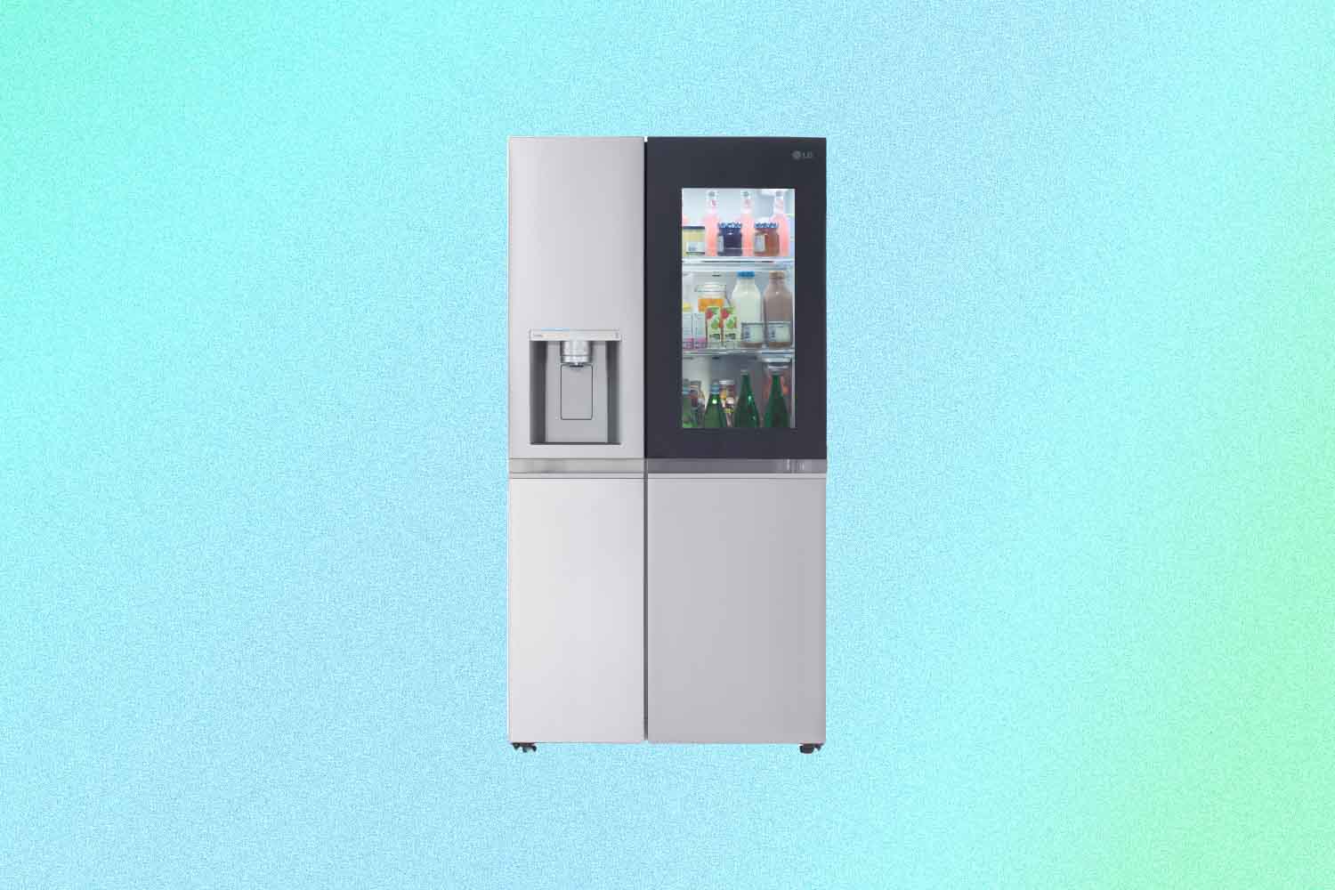 LG - 27 Cu. Ft. Side-by-Side Smart Refrigerator with Craft Ice