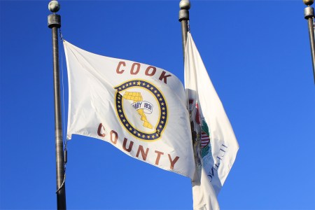 The old Cook County Flag