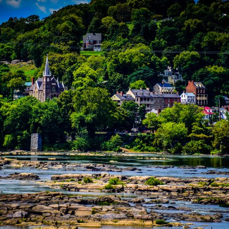 Potomac River with view of the Harpers Ferry National Historical Park